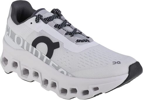 On Women's Cloudmonster 1 Running Shoes, White/Indigo, 7 US in Saudi Arabia