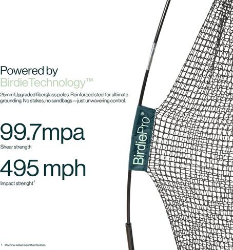 Birdiepro® - شبكة أمريكان برو غولف الممارسة - شبكة الجولف الثقيلة 10 × 7 قدم مع Echoshield ™ targ in Saudi Arabia
