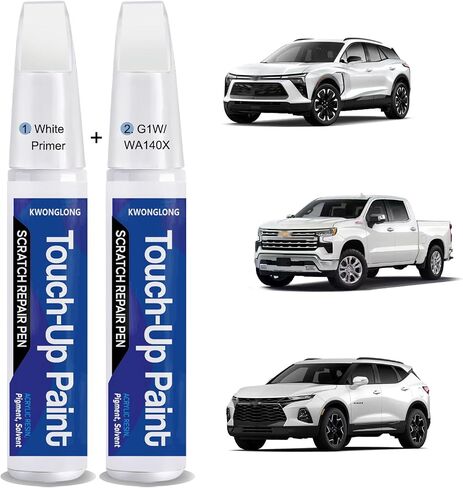 for Chevy Summit White (GAZ/WA8624) Car Touch-Up Paint, Compatible with Chevrolet-GMC Car Paint Scratch Repair Kit, Quick & Easy Solution to Repair in Saudi Arabia