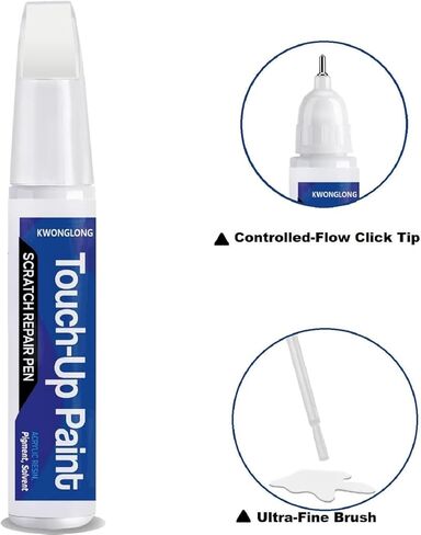 for Chevy Summit White (GAZ/WA8624) Car Touch-Up Paint, Compatible with Chevrolet-GMC Car Paint Scratch Repair Kit, Quick & Easy Solution to Repair in Kuwait