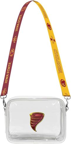 Littlearth NCAA Clear Fanny Fan Pres مع شعار ثلاثي الأبعاد in Kuwait