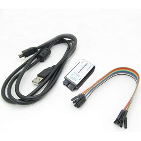 جهاز محلل منطق USB مع EMI Ferrite Ring Cable USB 24MHz 8ch 24MHz 8 Channel Uart IIC SPI Debug in Kuwait