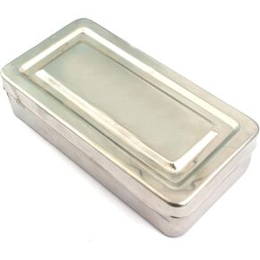 7"X3"X1.5" Instruments Box Stainless Steel Tray by G.S Online Store in Kuwait