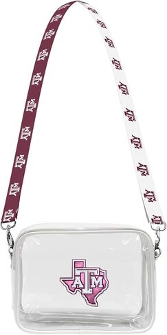 Littlearth NCAA Clear Fanny Fan Purse with 3D Logo in Saudi Arabia