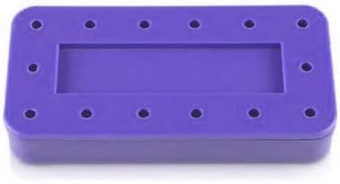 كتلة Bur Bur Bur المستطيلة 14/PCS سعة المنظمات المنظمة لجروح الأوتار (Purple) in Saudi Arabia