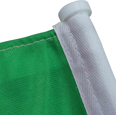 FANMATS NFL - Green Bay Packers 1-pc Car Flag with Black Pole | Green | 11" x 14" | Packers Primary Logo in Kuwait