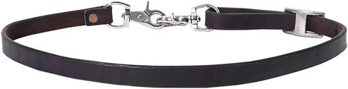 HILASON Dark Brown Horse Adjusts 3/4" - 26" Size Leather Breast Collar Wither Strap| Straps for Horses| Strap in Saudi Arabia