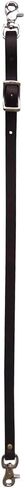 HILASON Dark Brown Horse Adjusts 3/4" - 26" Size Leather Breast Collar Wither Strap| Straps for Horses| Strap in Saudi Arabia