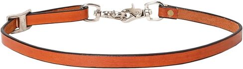 HILASON Dark Brown Horse Adjusts 3/4" - 26" Size Leather Breast Collar Wither Strap| Straps for Horses| Strap in Saudi Arabia