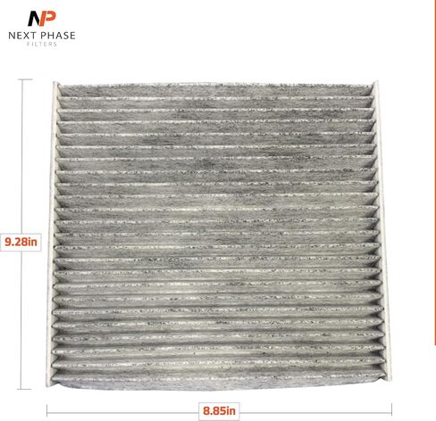 Cabin Air Filter Replacement - Pack of 1 - Made in USA - Replaces O.E. 80292SDAA01, 80292SECA01, 80292SWAA01, 80292SHJA41, 80292TZ5A41, 80292T0GA01, 80292TZ3A41, 80292TV1E01, 80292SDA407, 80292TZ5A41 in Saudi Arabia