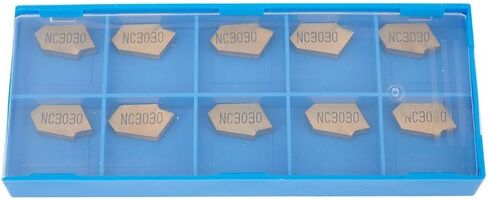 SP300 NC3020 GTN-3 Indexable Carbide Insert Grooving Parting Cut-Off Blades With High Toughness For Steel Semi-Finishing CNC Metalworking 3Mm Width 10 Pieces in Saudi Arabia