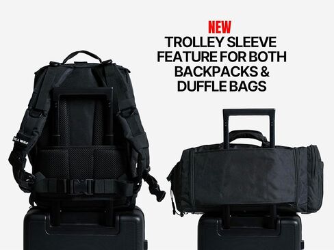 WOLFpak 30L Perfect Duffle Bag - Sports Tactical Gym Bag (Nightshade) in Kuwait