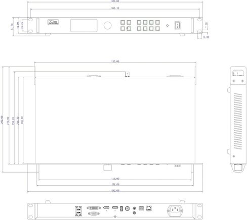X2M Colorlight LED Video Controller Colorlight X2M in Saudi Arabia