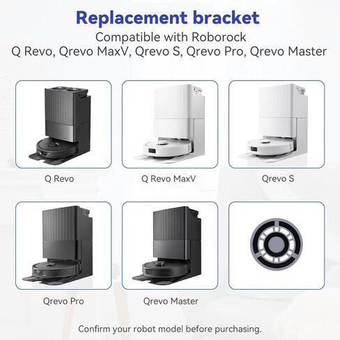 ملحقات لوحة لوحة MOP لـ Roborock Q Revo ، QREVO MAXV ، QREVO S ، QREVO PRO ، QREVO MASTER CLEANER - VACUUM PAD BOARD HOLDEN in Kuwait