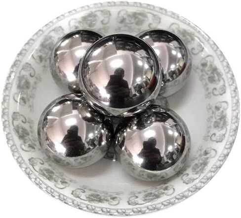 Chrome Steel Bearing Balls, Bearing Steel Ball/Precision Steel Ball 40/42.863mm-50.8mm Standard solid-260gram1PCS(Bearing Steel 49.5mm 500 Grams) in Kuwait