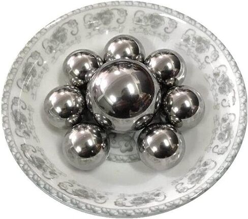Chrome Steel Bearing Balls, Bearing Steel Ball/Precision Steel Ball 40/42.863mm-50.8mm Standard solid-260gram1PCS(Bearing Steel 49.5mm 500 Grams) in Kuwait