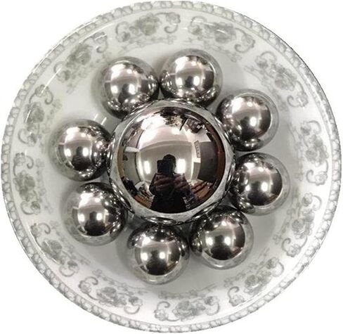 Chrome Steel Bearing Balls, Bearing Steel Ball/Precision Steel Ball 40/42.863mm-50.8mm Standard solid-260gram1PCS(Bearing Steel 49.5mm 500 Grams) in Kuwait