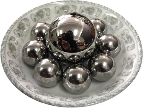 كرات تحمل الصلب الكروم ، G10 Bearing Steel Ball1.5/2.5/3.5/4.5/5.5/6.5/7.5/9.5 مم عبوة 100pcs المقاومة للارتداء (6.5 ملم) in Kuwait