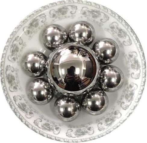 كرات تحمل الصلب الكروم ، G10 Bearing Steel Ball1.5/2.5/3.5/4.5/5.5/6.5/7.5/9.5 مم عبوة 100pcs المقاومة للارتداء (6.5 ملم) in Kuwait