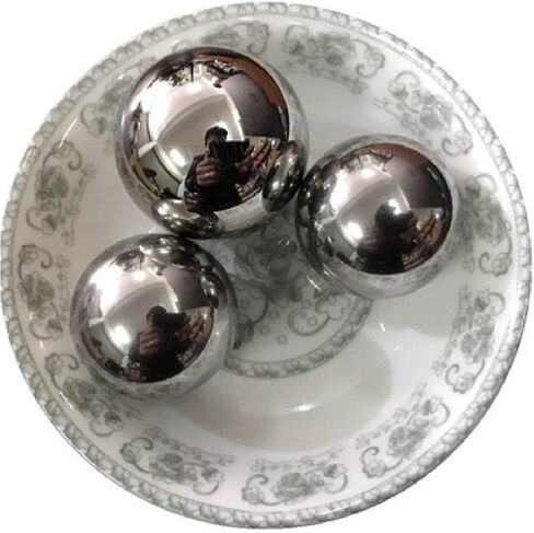 كرات تحمل الصلب الكروم ، G10 Bearing Steel Ball1.5/2.5/3.5/4.5/5.5/6.5/7.5/9.5 مم عبوة 100pcs المقاومة للارتداء (6.5 ملم) in Kuwait