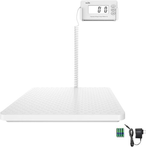Medical Digital Floor Scale,440lbs/1oz Ultra-Thin, Lightweight and Portable Medical Grade Scales for Home, Hospital and Physician Use,with an Easy-to-Read Digital LCD Display,White in Kuwait