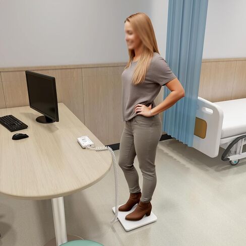 Medical Digital Floor Scale,440lbs/1oz Ultra-Thin, Lightweight and Portable Medical Grade Scales for Home, Hospital and Physician Use,with an Easy-to-Read Digital LCD Display,White in Kuwait