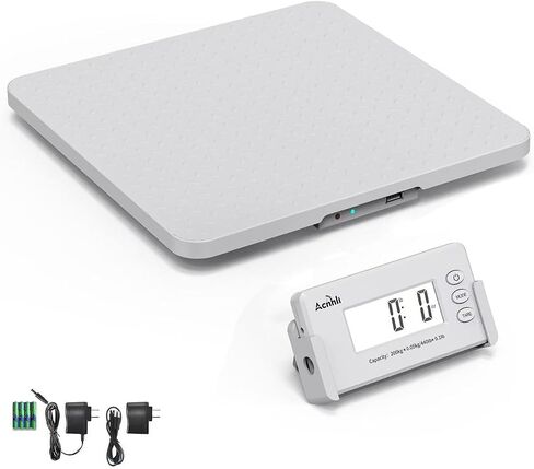 Medical Digital Floor Scale,440lbs/1oz Ultra-Thin, Lightweight and Portable Medical Grade Scales for Home, Hospital and Physician Use,with an Easy-to-Read Digital LCD Display,White in Kuwait