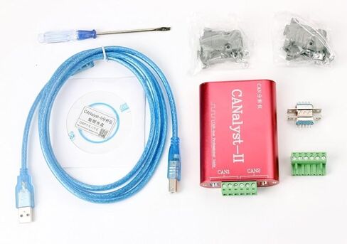 TOPCHANCES New CANalyst-II USB to CAN Analyzer CAN-Bus Converter Adapter Support ZLGCANpro in Saudi Arabia
