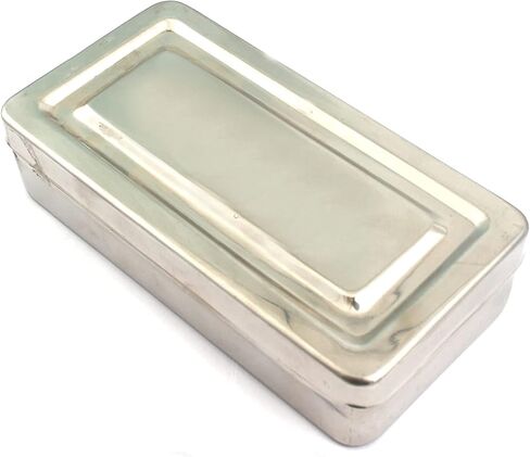 7"X3"X1.5" Instruments Box Stainless Steel Tray by G.S Online Store in Kuwait