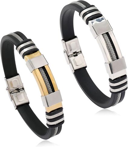 Randarch Titanium Wristband ، Oveallgo Apus ion العلاجية Lympunclog Titanium Titanium Wristband قابل للتعديل اللمفاوي القابل للتعديل in Saudi Arabia