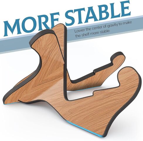 LALAOKS 1Pair Guitar Stand Wooden Guitar Stand Portable Folding Instrument Holder for Acoustic Classic Electric Bass Guitar Black walnut in Kuwait