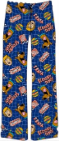 Scooby-Doo Mens All Over Print Pajama Pant with Adjustable, Elastic Waistband - Soft, Silky Sleepwear (S-XL) in Saudi Arabia
