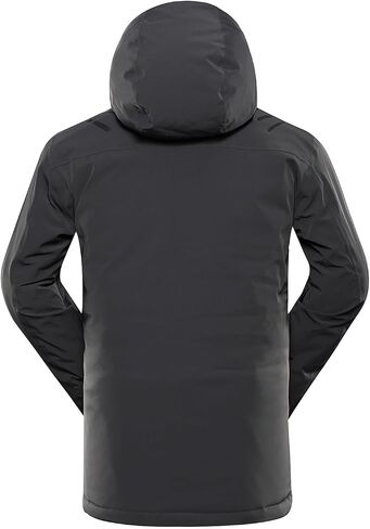 ALPINE PRO Men's Premium PTX Waterproof Windproof Thermal 3-Layer Hooded Ski Jacket for Sonwsports Snowboarding Skiing in Kuwait