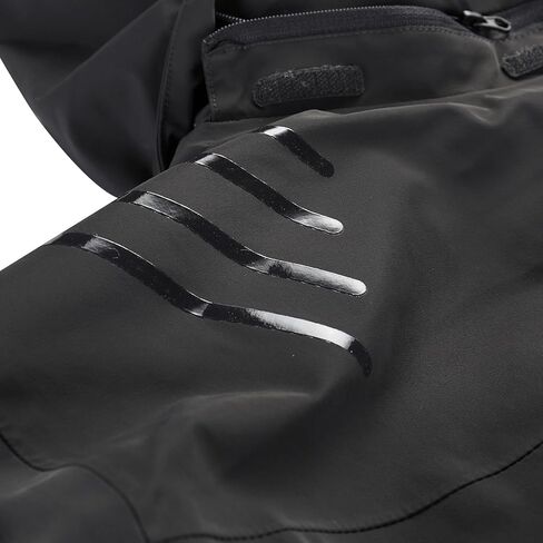 ALPINE PRO Men's Premium PTX Waterproof Windproof Thermal 3-Layer Hooded Ski Jacket for Sonwsports Snowboarding Skiing in Kuwait