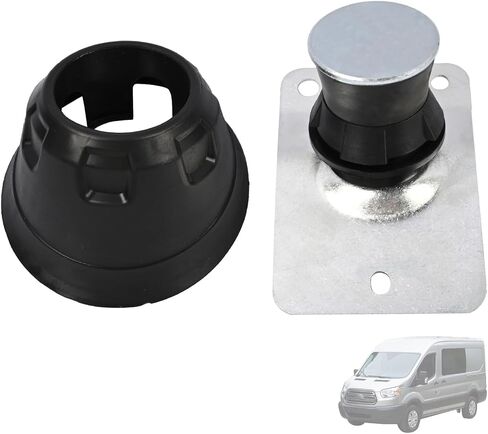 Rear Bumper Outer Support Rear Door Reinforcement Holder Bumper Secure BK3Z-61247A64-C Compatible with Ford Transit-150 250 350 350 HD 2015-2019 Rear Doors Buffer Stopper Magnet in Saudi Arabia