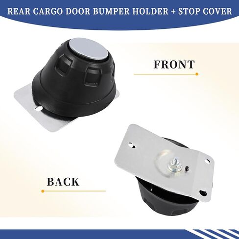 Rear Bumper Outer Support Rear Door Reinforcement Holder Bumper Secure BK3Z-61247A64-C Compatible with Ford Transit-150 250 350 350 HD 2015-2019 Rear Doors Buffer Stopper Magnet in Saudi Arabia