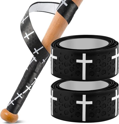 شريط قبضة Batball Batball ، سمك 1.75 ملم ، وجبات التصميم الديني على حزمة ، للكريكيت البيسبول اللينة in Kuwait