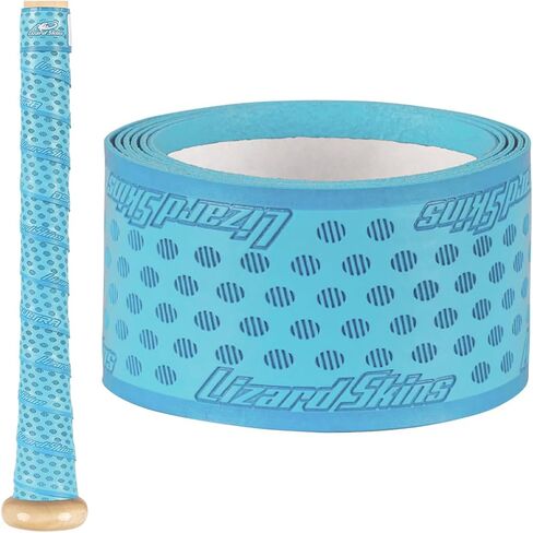 Lizard Skins DSP Ultra 0.5mm Bat Grip – Next-Gen Durasoft Polymer Baseball & Softball Bat Tape (Powder Blue) in Saudi Arabia