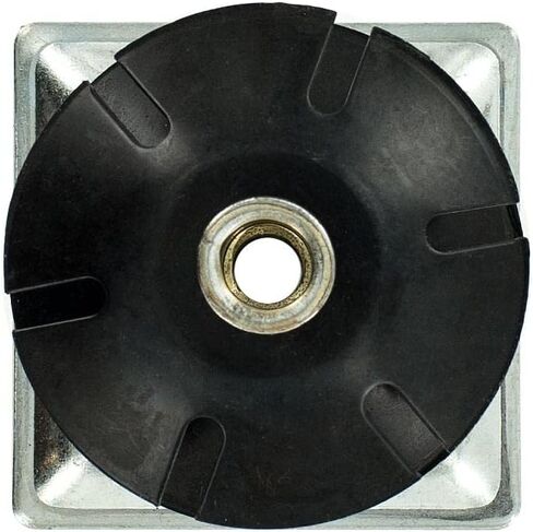 Outwater Industries Double Star Tell -Threads Caster Insert | الصلب المعالجة بالحرارة | يناسب 2 بوصة مربعة 16-18 أنبوب المقياس | الموضوع: 3/8-16 | 4 حزمة in Saudi Arabia