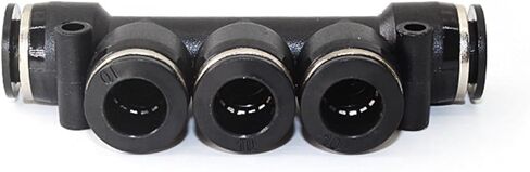 5 Way Pneumatic Quick Coupling PK Multiple Pneumatic Connector Plastic Fittings PK-4 PK-6 PK-8 5Pcs(PK4) in Kuwait