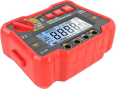 Sanpyl Digital عزل العزل المقاوم اختبار الجهد العالي megohmmeter 2500V لمحرك المحولات ، مناسبة للمعدات الكهربائية in Saudi Arabia