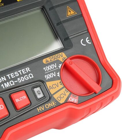 Sanpyl Digital عزل العزل المقاوم اختبار الجهد العالي megohmmeter 2500V لمحرك المحولات ، مناسبة للمعدات الكهربائية in Saudi Arabia