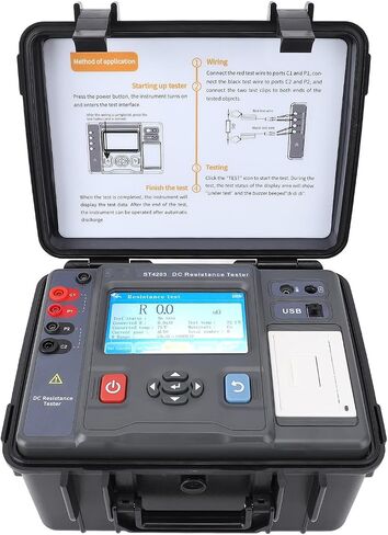 Generic Digital Megohmmeter, Advanced Testing Technology Electronic Megohmmeter for Telecommunications in Saudi Arabia