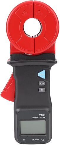 Generic Digital Ohm Meter, 0.01-1000Ω 32mm Clamp Type Safe and Stable Accurate Testing Electrical Ohmmeter 0.001Ω Resolution for Power Application in Saudi Arabia