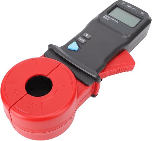 Generic Digital Ohm Meter, 0.01-1000Ω 32mm Clamp Type Safe and Stable Accurate Testing Electrical Ohmmeter 0.001Ω Resolution for Power Application in Saudi Arabia