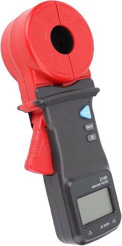Generic Digital Ohm Meter, 0.01-1000Ω 32mm Clamp Type Safe and Stable Accurate Testing Electrical Ohmmeter 0.001Ω Resolution for Power Application in Saudi Arabia