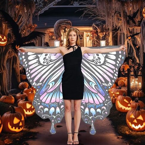Butterfly Wings Adult Butterfly Costume for Women - Butterfly Cape Costume Perfect for Halloween in Kuwait