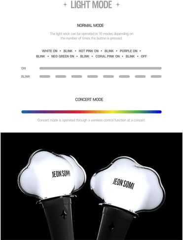 JEON SOMI Official Light Stick in Kuwait