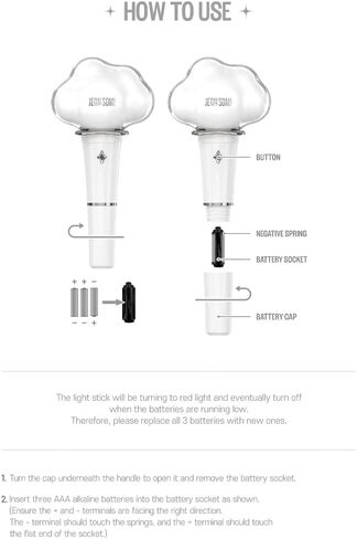 JEON SOMI Official Light Stick in Kuwait