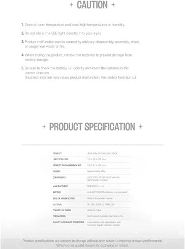 JEON SOMI Official Light Stick in Kuwait